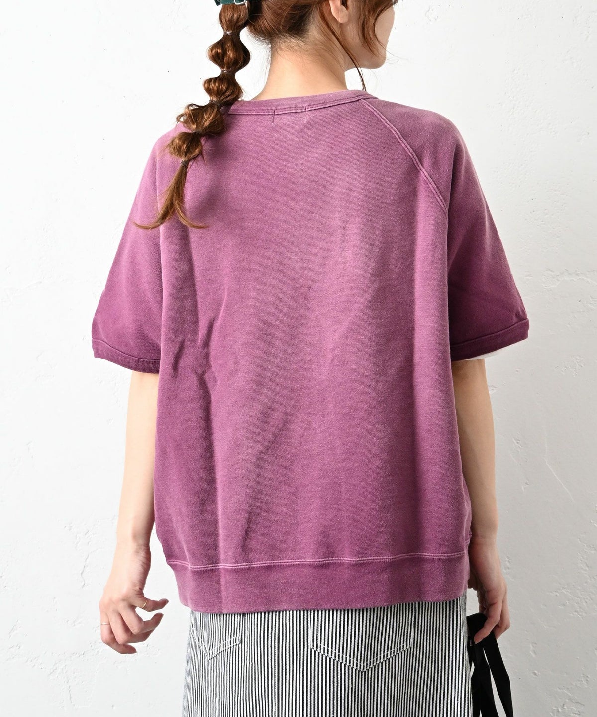 DENIM&DUNGAREE｜ビンテージウラケPENNIE S/Sスウェット [[22620420]][C]