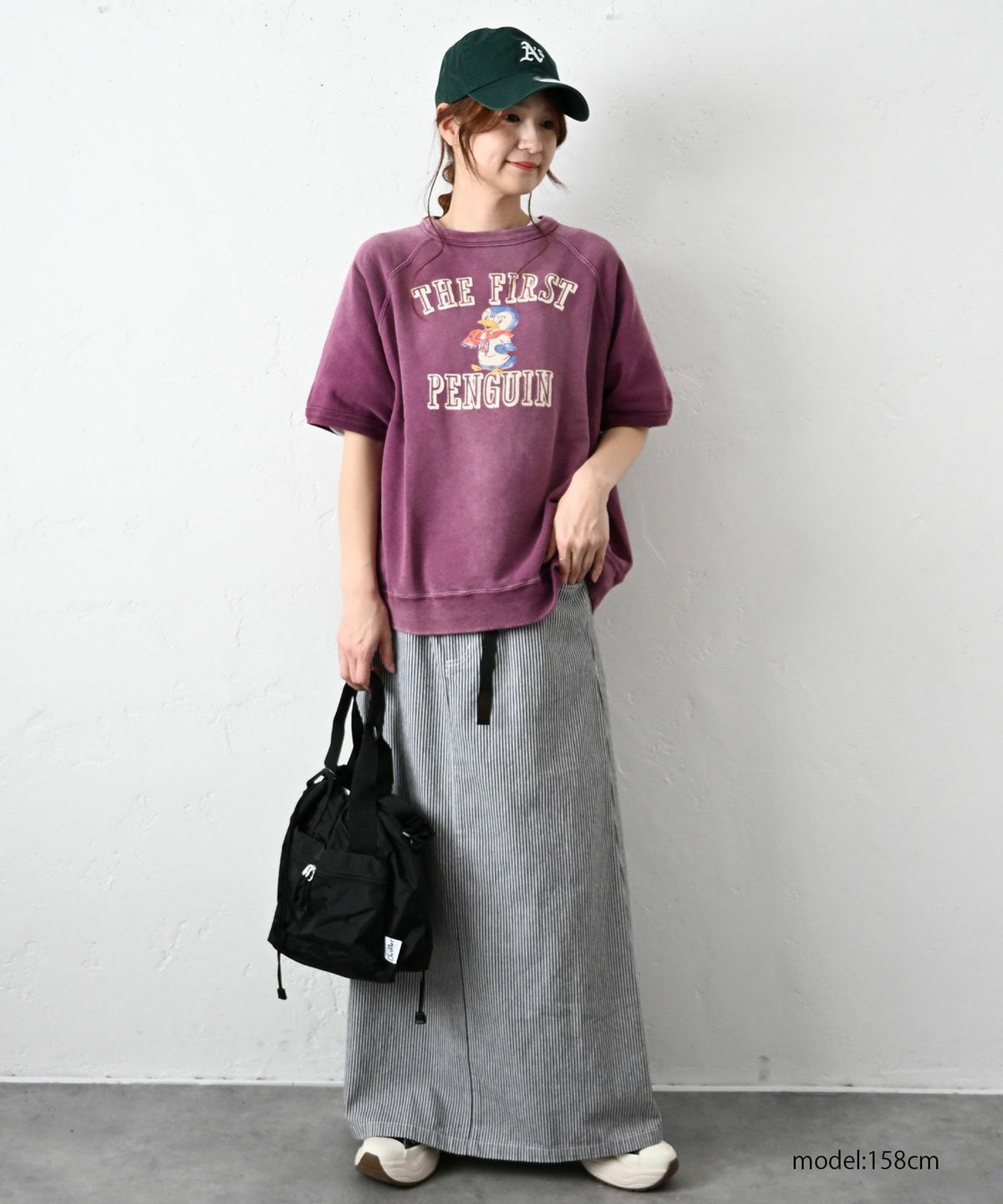 DENIM&DUNGAREE｜ビンテージウラケPENNIE S/Sスウェット [[22620420]][C]