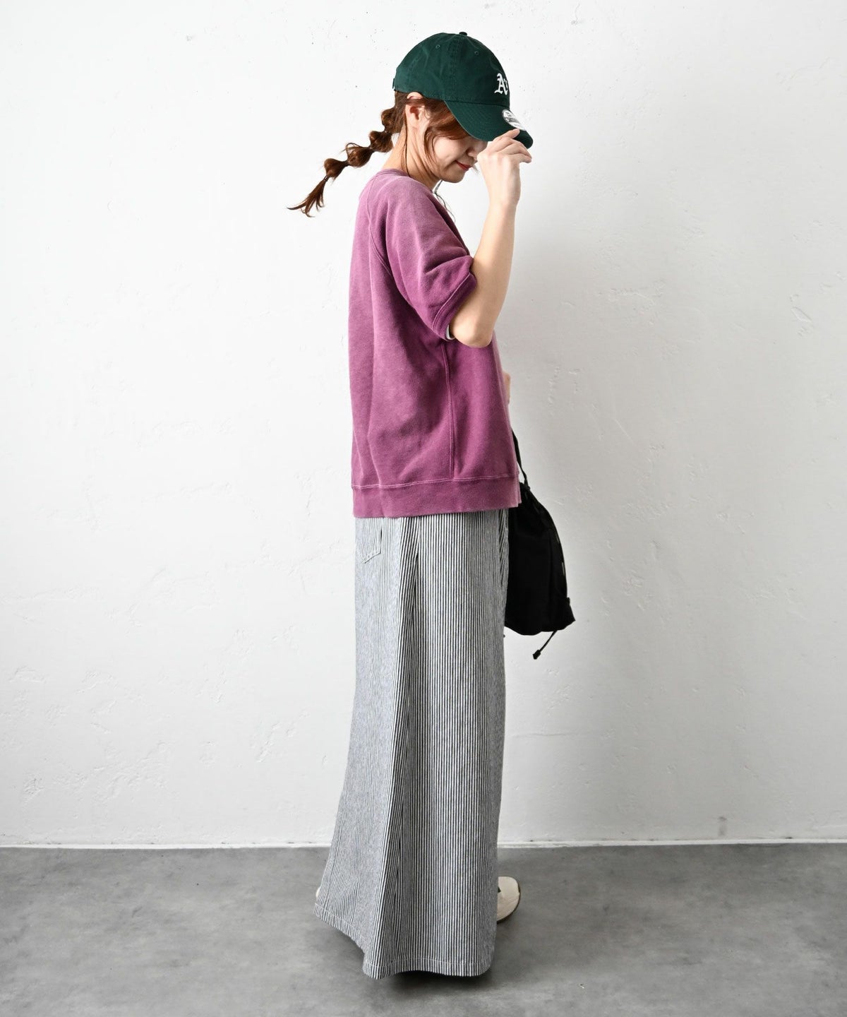 DENIM&DUNGAREE｜ビンテージウラケPENNIE S/Sスウェット [[22620420]][C]