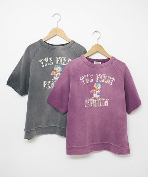  DENIM&DUNGAREE｜ビンテージウラケPENNIE S/Sスウェット [[22620420]][C]