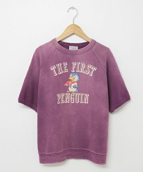  DENIM&DUNGAREE｜ビンテージウラケPENNIE S/Sスウェット [[22620420]][C]