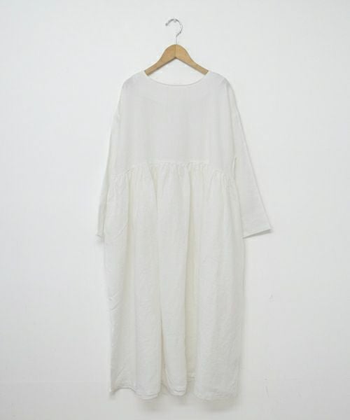 08Mab｜リネン切り替えワンピース [[CF-223HF721-2026]][C]