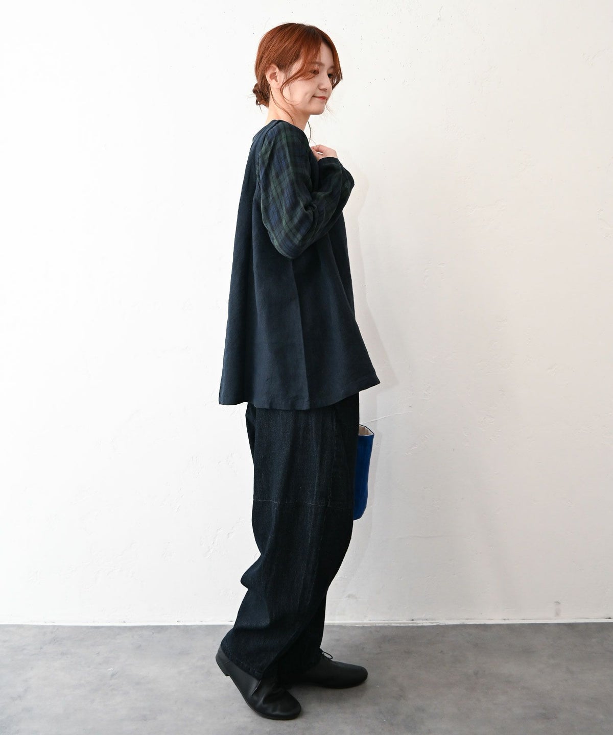 08Mab｜リネンドッキングプルオーバー [[CF-1025HF1304]][C]