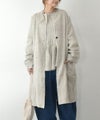 08Mab｜リネンテーラードロングジャケット [[CF-1225HF1336]][C]