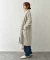 08Mab｜リネンテーラードロングジャケット [[CF-1225HF1336]][C]