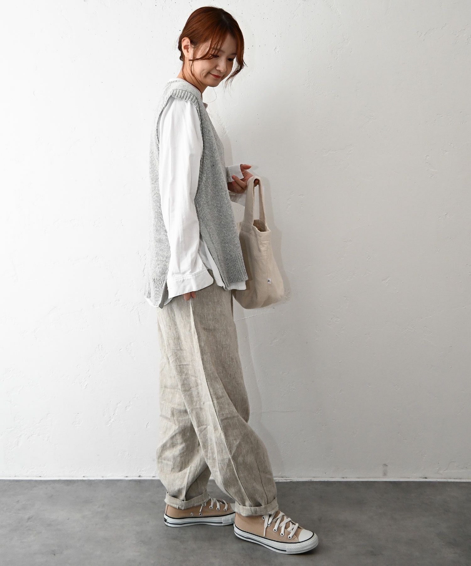 08Mab｜リネンバルーンパンツ [[CF-1224HF1109-2026]][C] | ma28