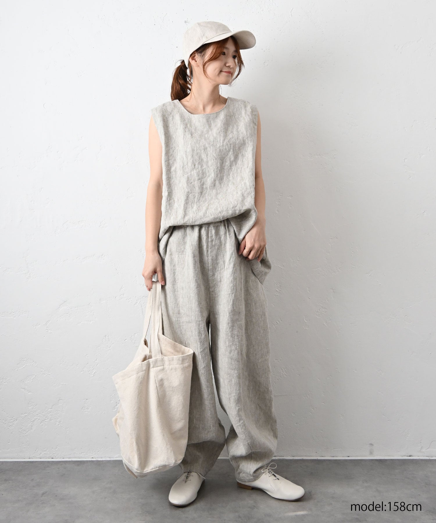 08Mab｜リネンバルーンパンツ [[CF-1224HF1109-2026]][C] | ma28