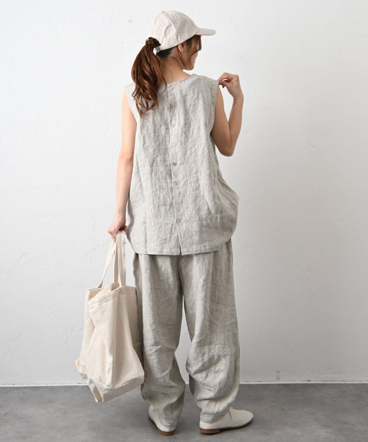 08Mab｜リネンバルーンパンツ [[CF-1224HF1109-2026]][C]