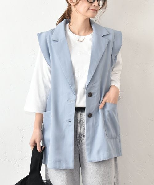 HUMS｜テーラードジレ [[32508H232]][C]