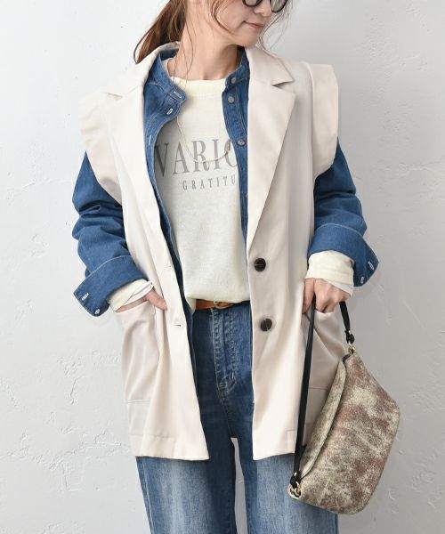 HUMS｜テーラードジレ [[32508H232]][C]