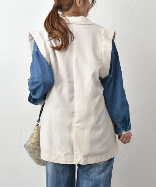 HUMS｜テーラードジレ [[32508H232]][C]