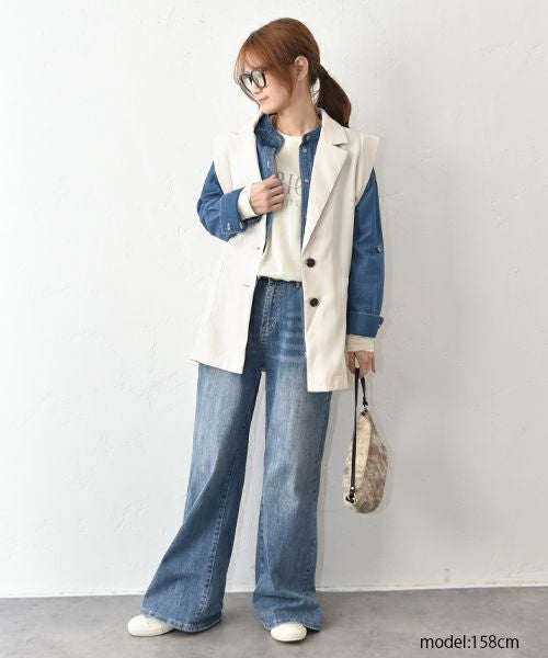 HUMS｜テーラードジレ [[32508H232]][C]