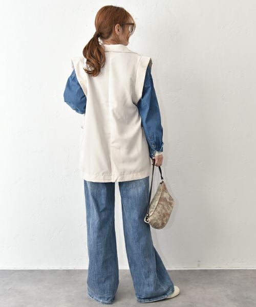 HUMS｜テーラードジレ [[32508H232]][C]