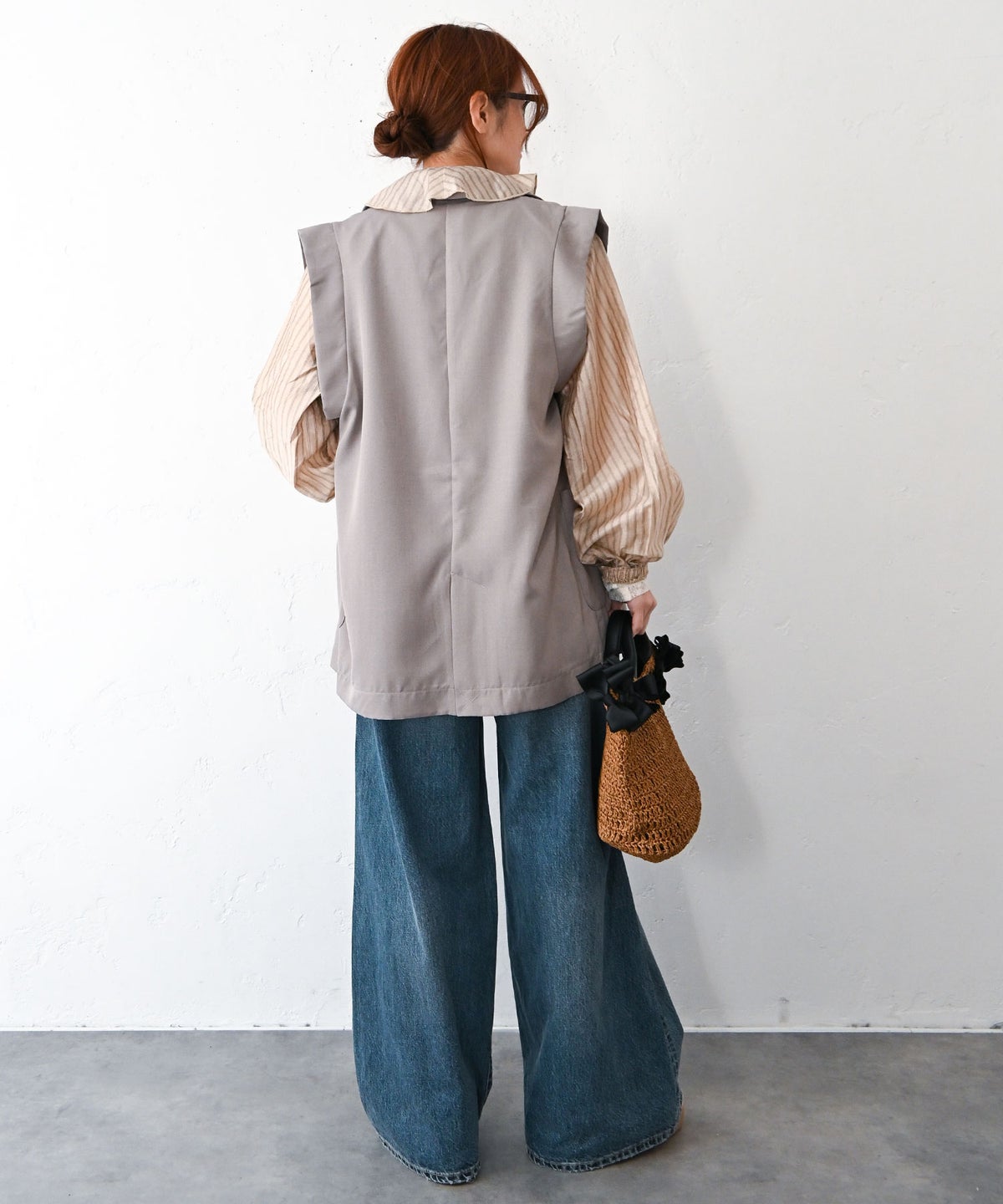 HUMS｜テーラードジレ [[32508H232]][C]