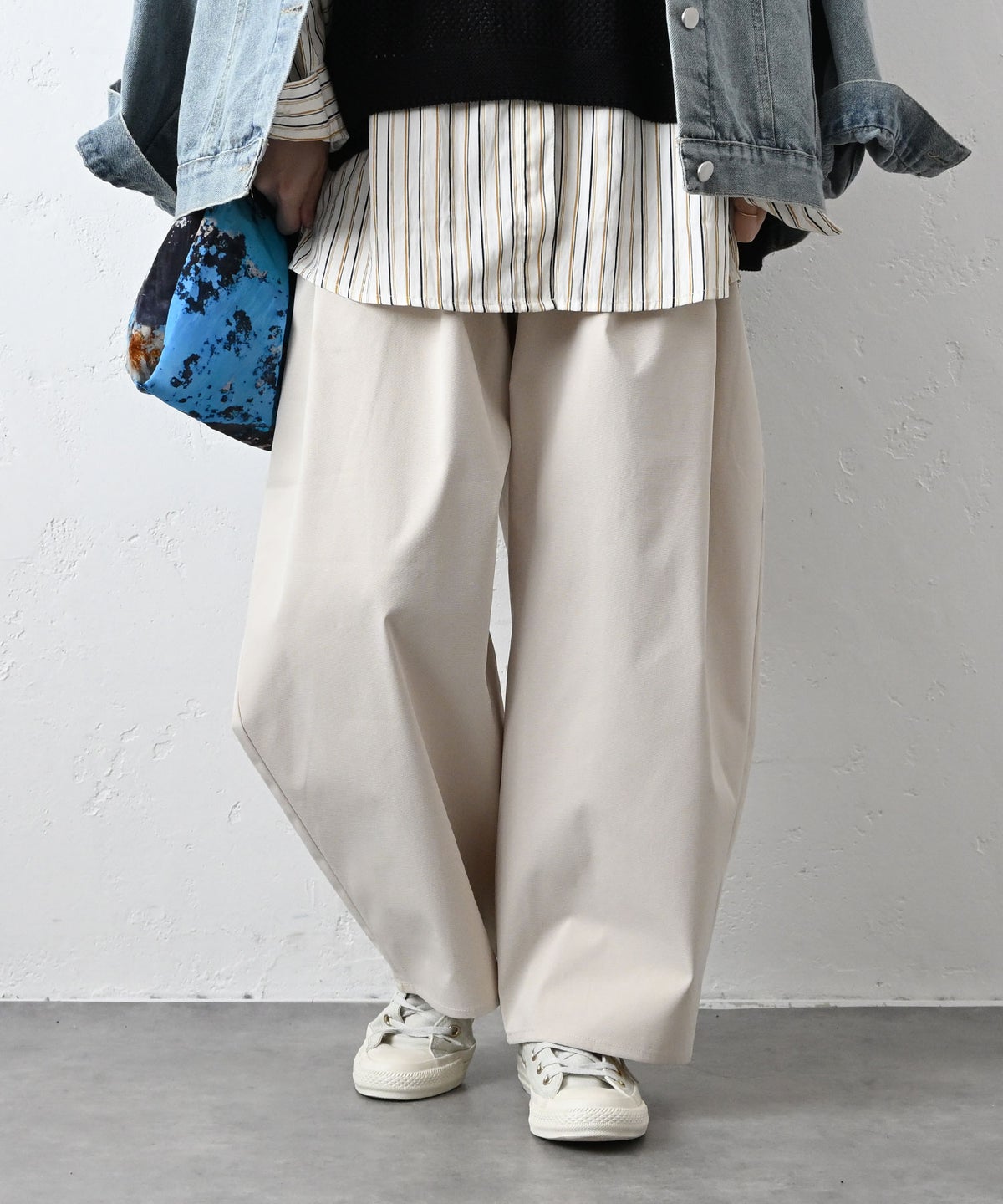 HUMS｜タックボールパンツ [[ZMA-20260201]][C]