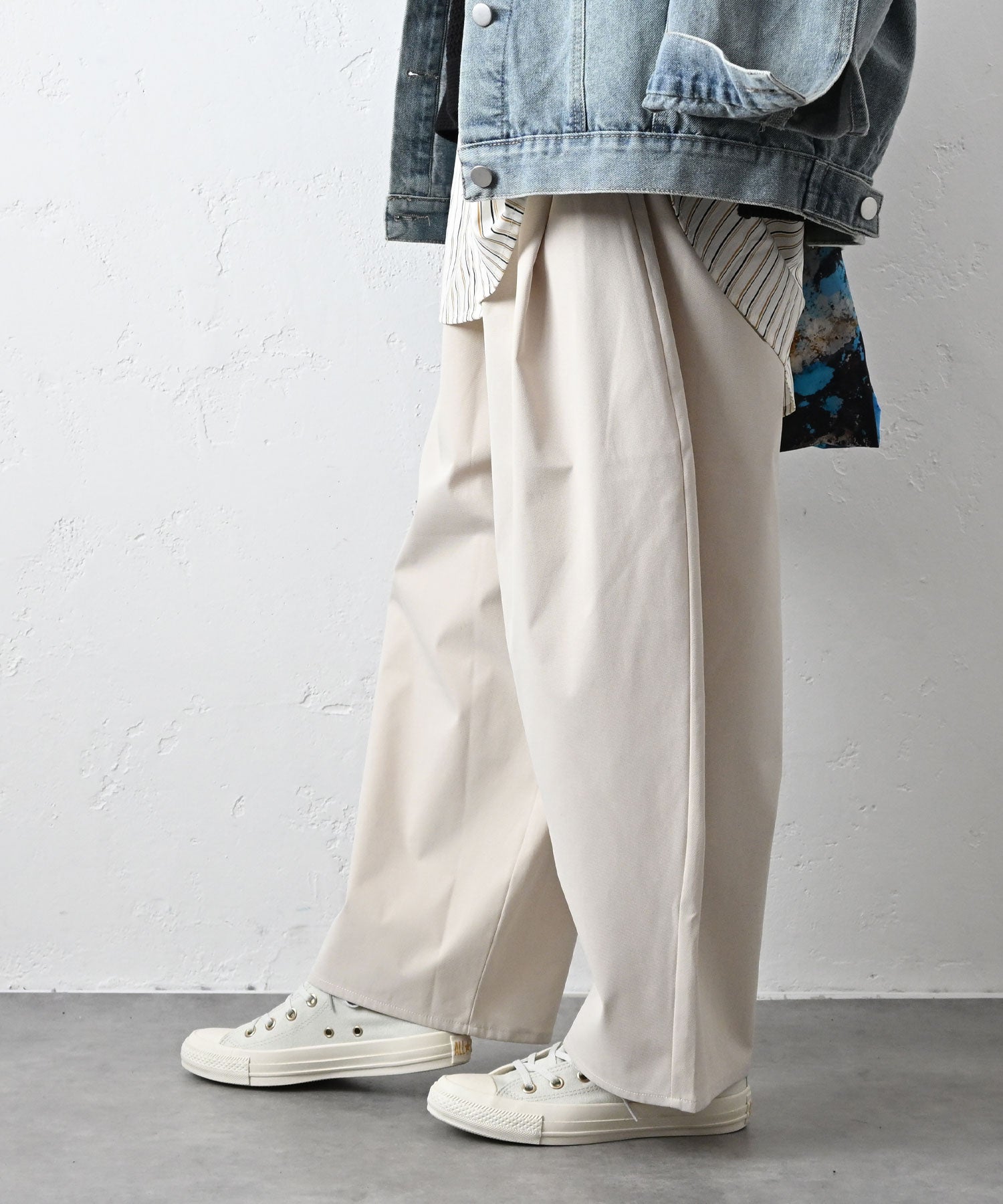 HUMS｜タックボールパンツ [[ZMA-20260201]][C] | ma28 ONLINE STORE