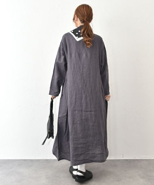 EARTH MADE｜ドットスカーフ [[43-8709]][C]