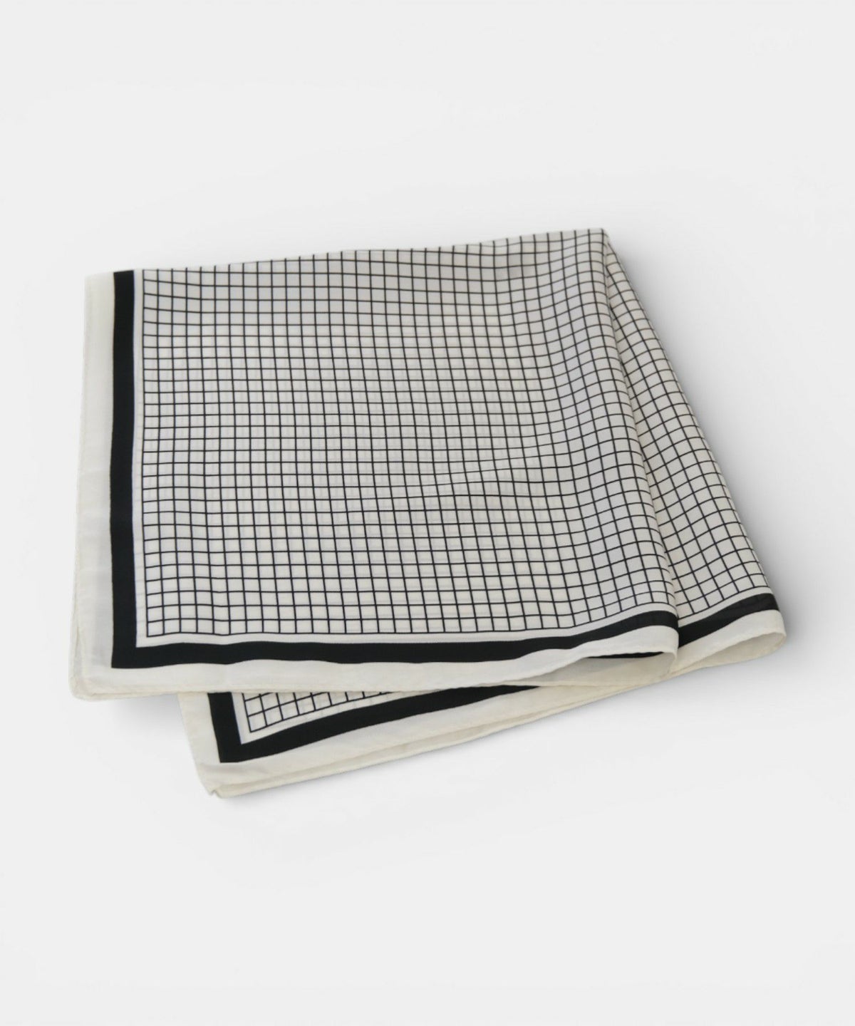 EARTH MADE｜グラフチェックスカーフ [[43-8504]][C]