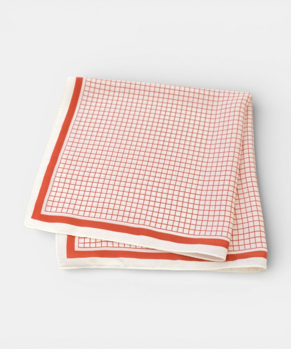 EARTH MADE｜グラフチェックスカーフ [[43-8506]][C]