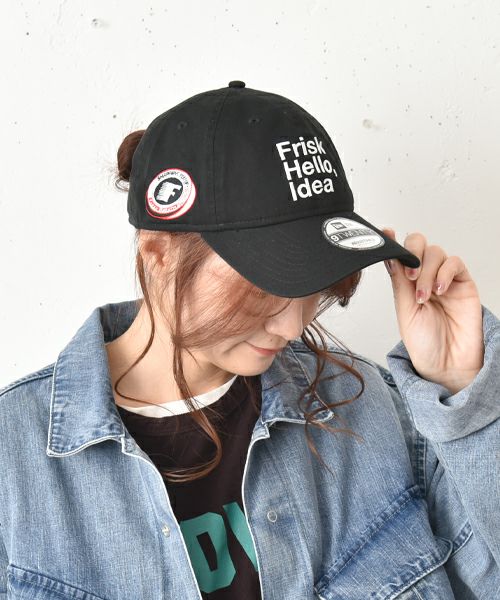 NEW ERA｜920 FRISK BLK/ロゴキャップ [[14863801]][C]