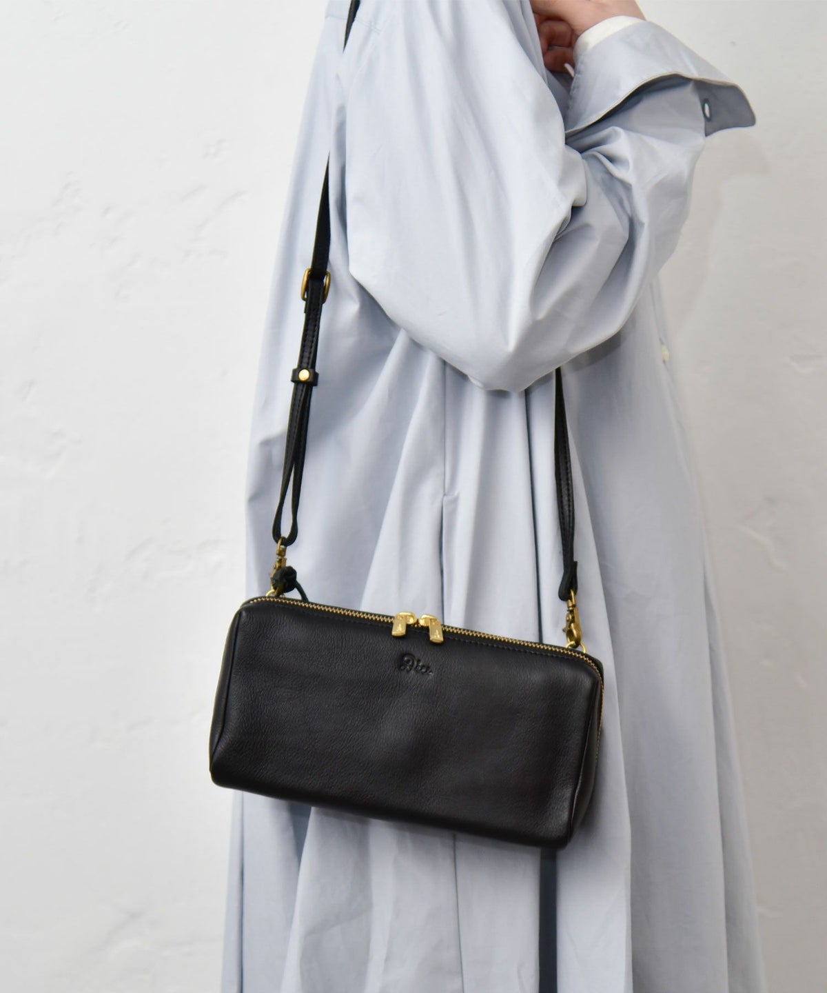 Diu｜レザーウォレットバッグ [[124D7729]][C]