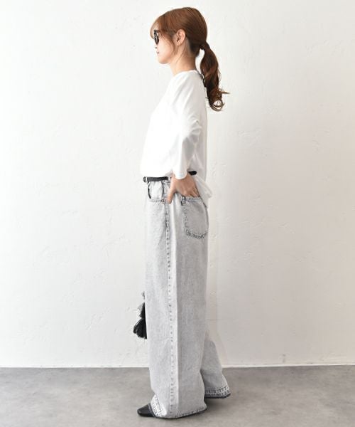 ANTGAUGE｜ケミカルワイドデニムパンツ [[C2410]][C] | ma28 ONLINE STORE