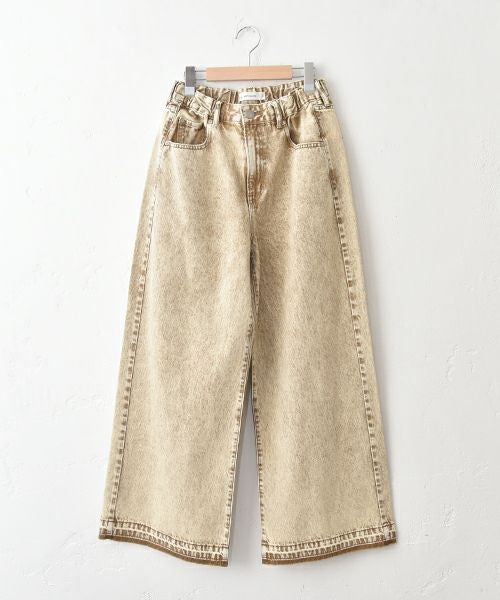  ANTGAUGE｜ケミカルワイドデニムパンツ [[C2410]][C]