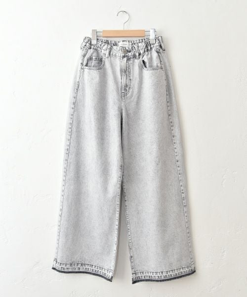  ANTGAUGE｜ケミカルワイドデニムパンツ [[C2410]][C]