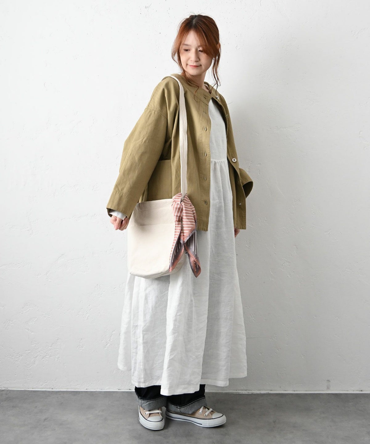 pouto｜CANVAS BUCKET SHOULDER BAG [[PO-015]][C]