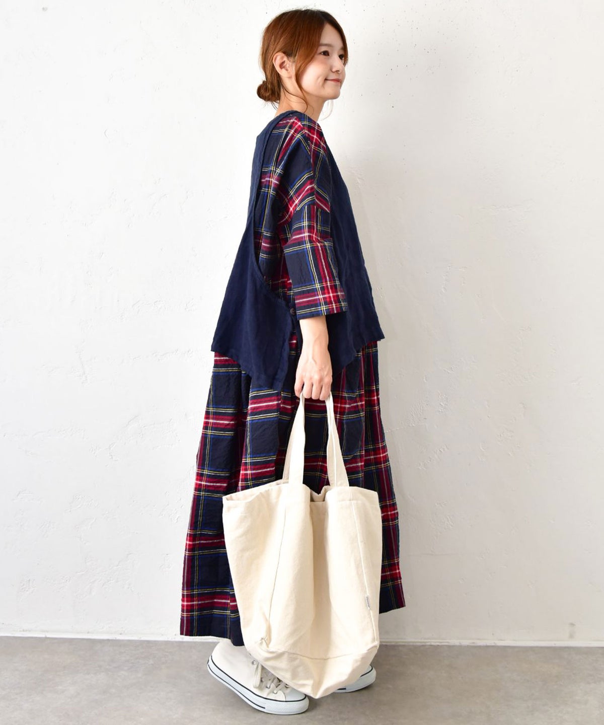  pouto｜CANVAS CUBE TOTE LARGE [[PO-004]][C]