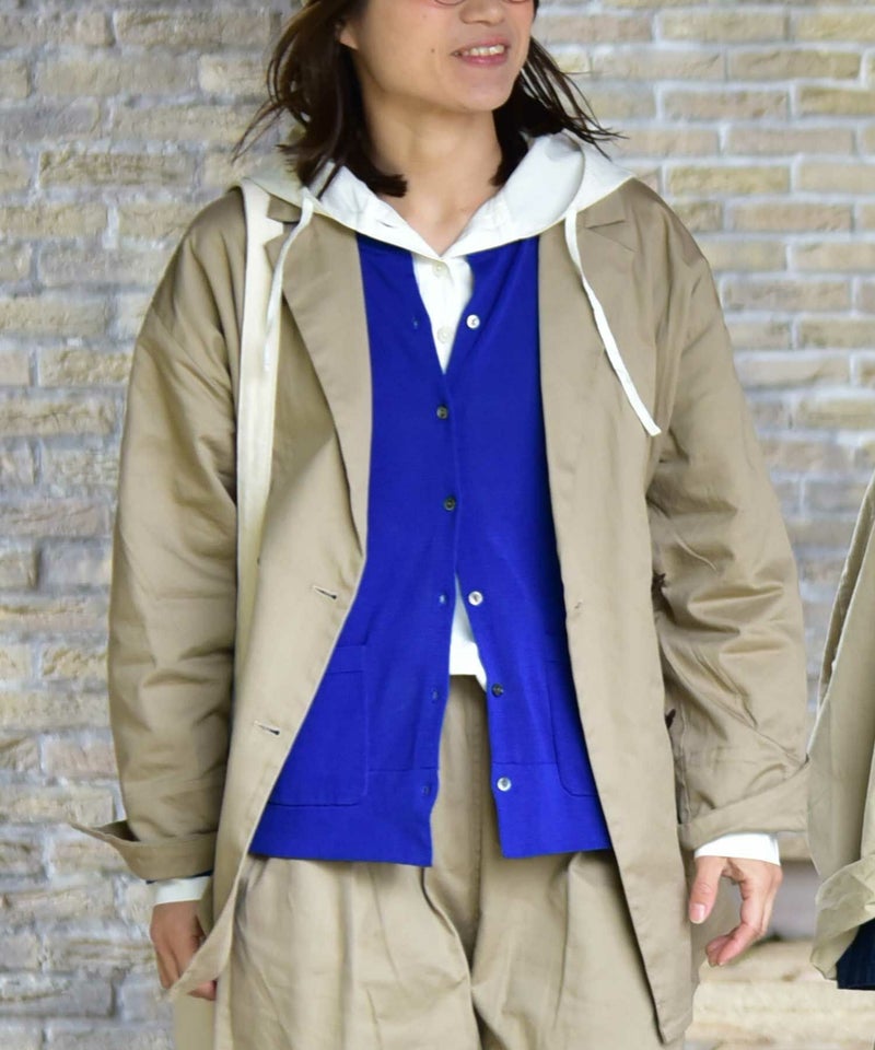 HEAVENLY｜High Twist Cotton Knit Cardigan [[2613154]][C]