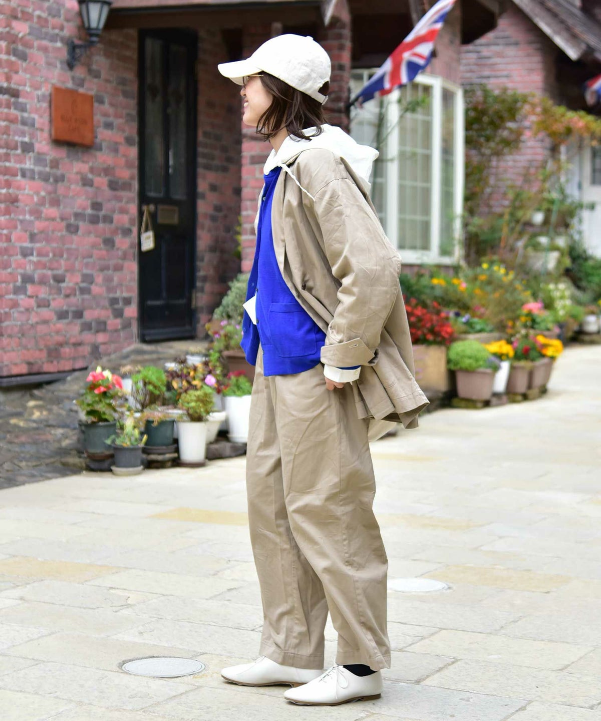 HEAVENLY｜High Twist Cotton Knit Cardigan [[2613154]][C]