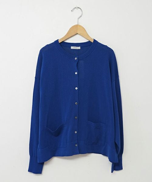 HEAVENLY｜High Twist Cotton Knit Cardigan [[2613154]][C]