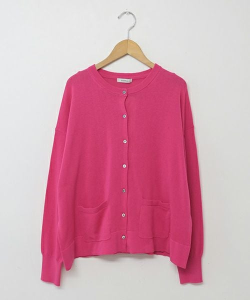 HEAVENLY｜High Twist Cotton Knit Cardigan [[2613154]][C]