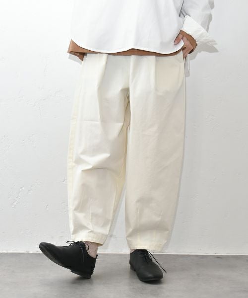 HEAVENLY｜Cotton Twill Cocoon Pants [[2612121]][C]