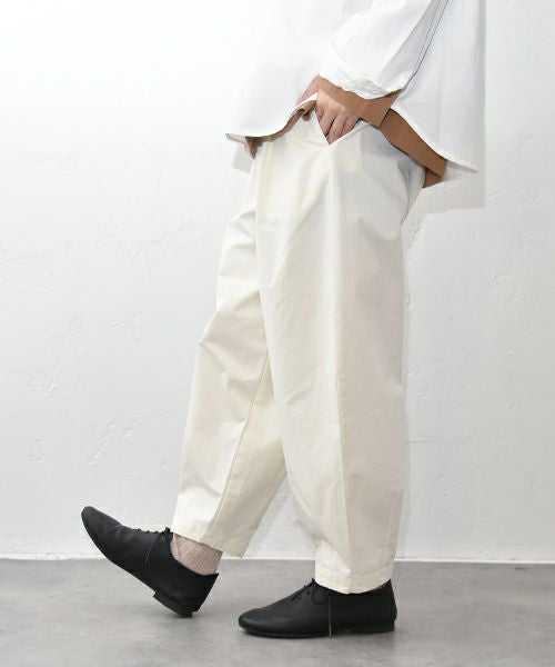 HEAVENLY｜Cotton Twill Cocoon Pants [[2612121]][C]