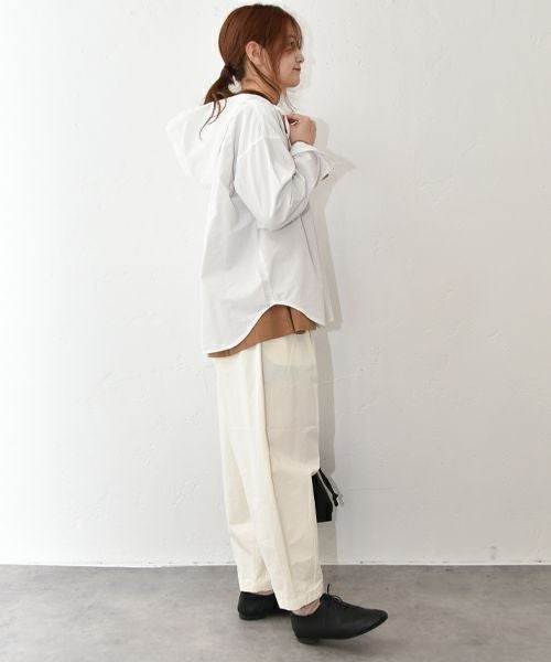 HEAVENLY｜Cotton Twill Cocoon Pants [[2612121]][C]