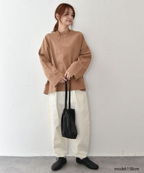 HEAVENLY｜Cotton Twill Cocoon Pants [[2612121]][C]