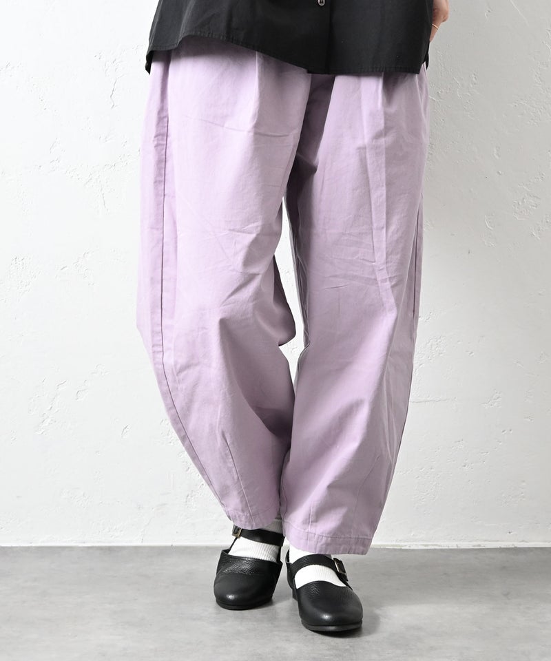 HEAVENLY｜Cotton Twill Cocoon Pants [[2612121]][C]