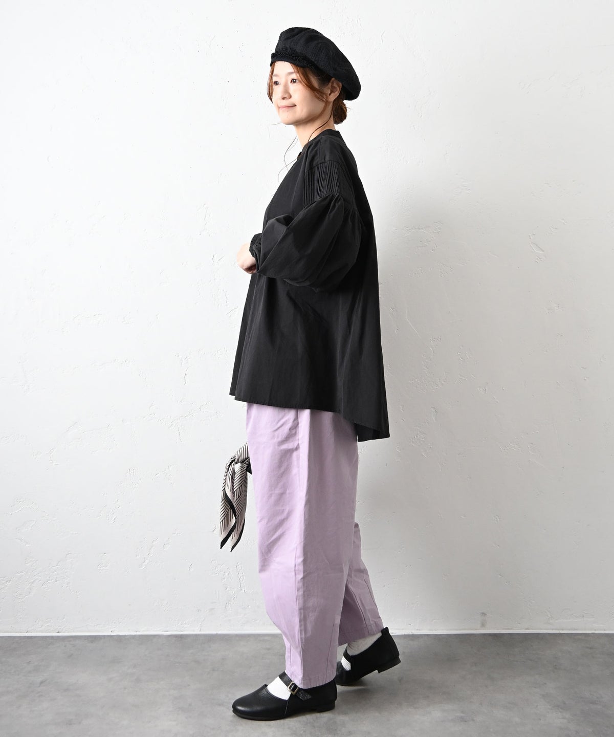 HEAVENLY｜Cotton Twill Cocoon Pants [[2612121]][C]