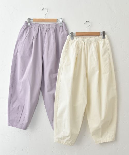 HEAVENLY｜Cotton Twill Cocoon Pants [[2612121]][C]