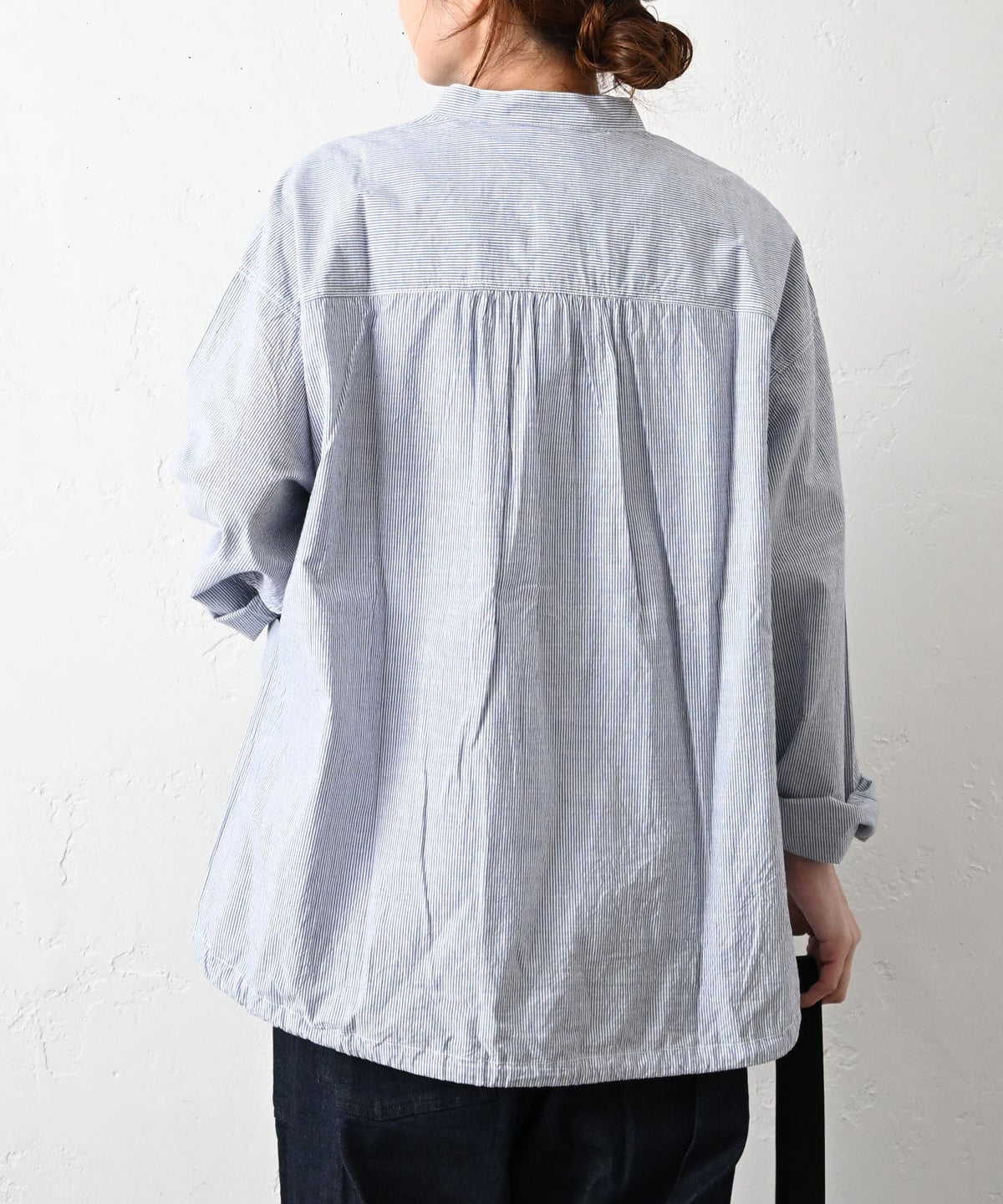 NATURAL LAUNDRY｜ファーマースモックシャツ [[7261T-008]][C]