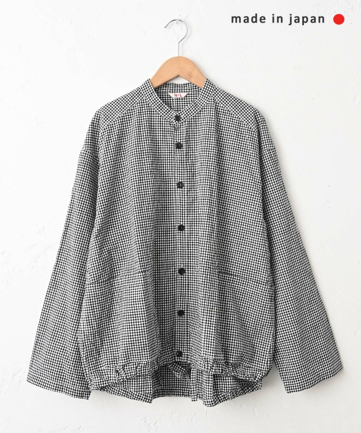 NATURAL LAUNDRY｜ファーマースモックシャツ [[7261T-008]][C]