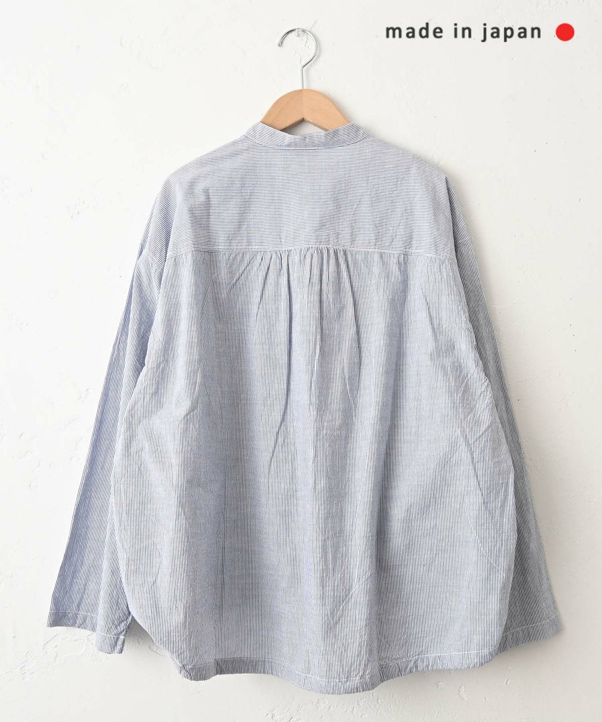 NATURAL LAUNDRY｜ファーマースモックシャツ [[7261T-008]][C]