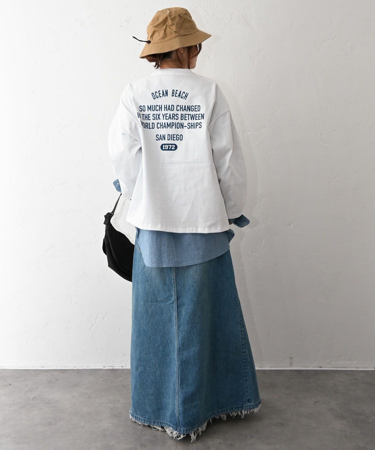  her.｜9分袖プリントTシャツ [[MTAH59-001]][C]