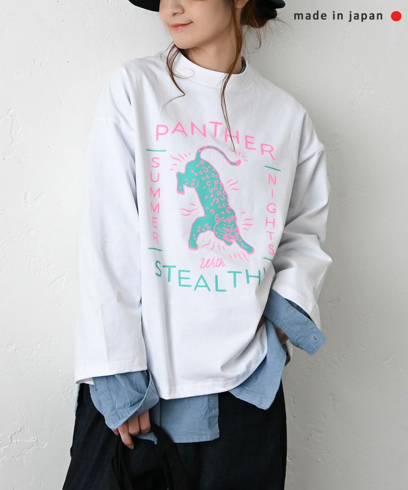 her.｜9分袖プリントTシャツ [[MTAH59-002]][C]