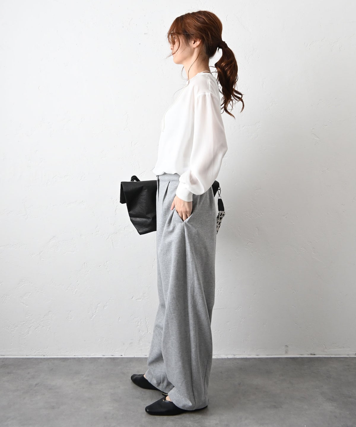 HUMS｜リブ切り替えプルオーバー [[141020-26]][C]