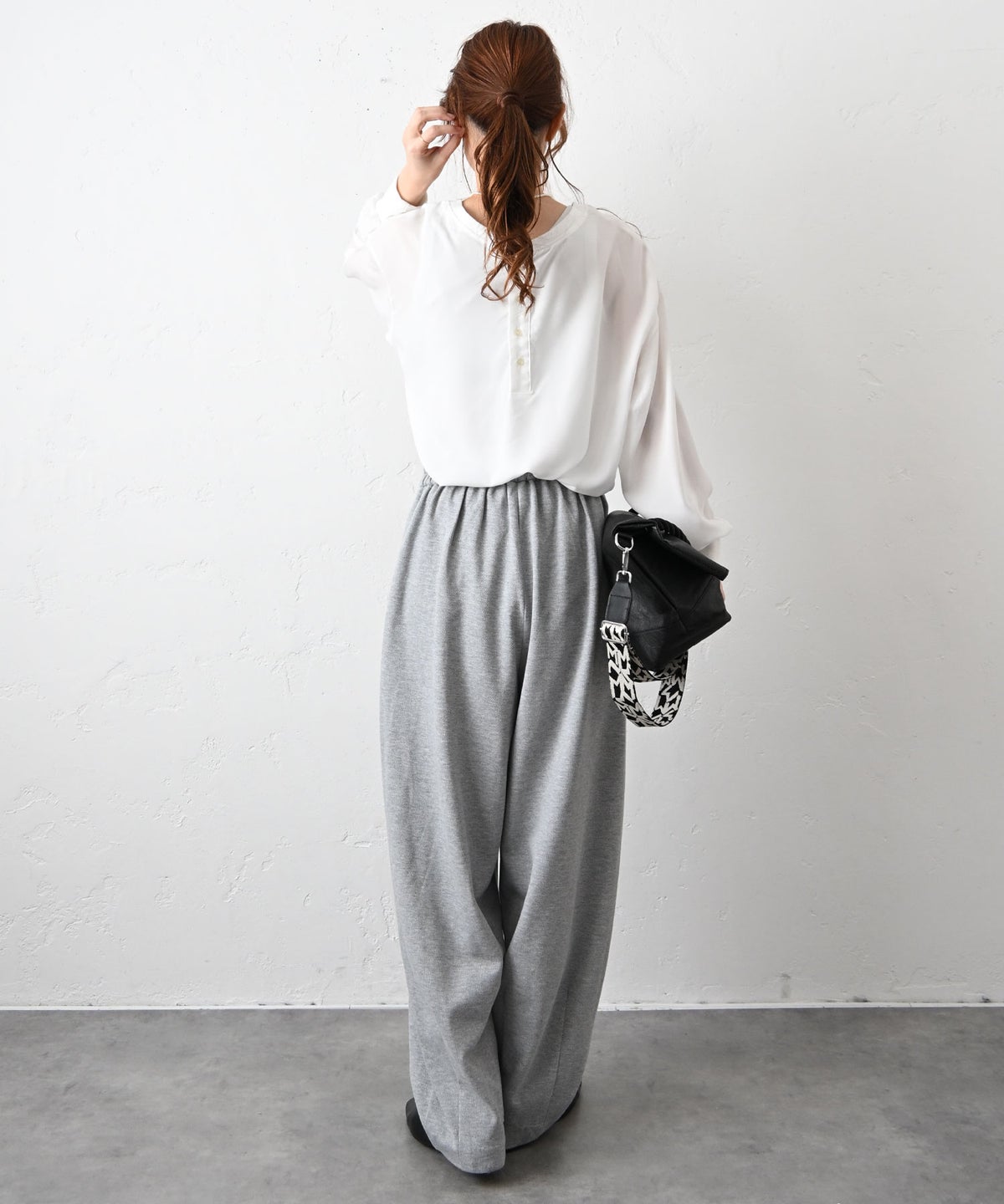 HUMS｜リブ切り替えプルオーバー [[141020-26]][C]