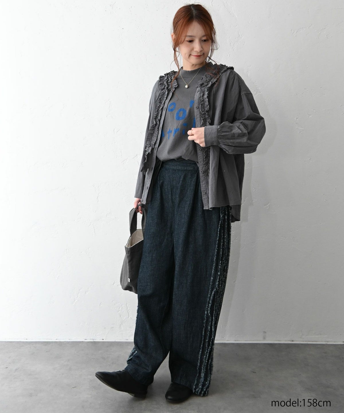  tumugu｜フリルブラウス [[TB26101]][C]