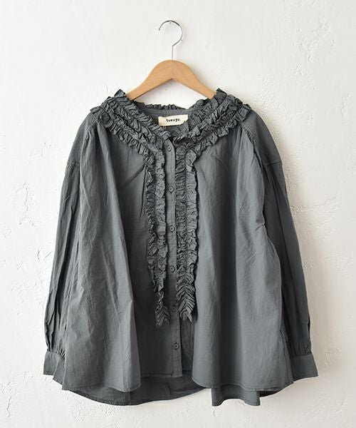  tumugu｜フリルブラウス [[TB26101]][C]